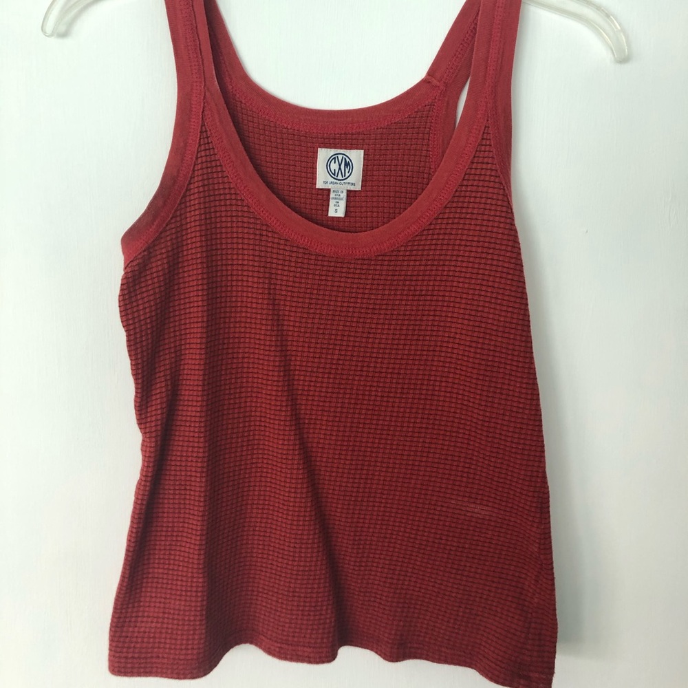 Red/orange Urban Outfitters tank top